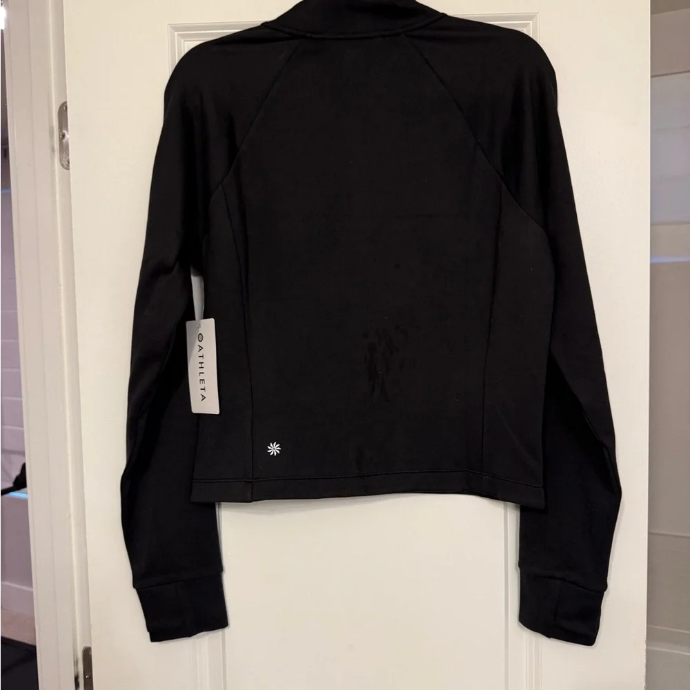 Athleta, unstoppable cropped, full, zip ladies jacket - Picture 1 of 7